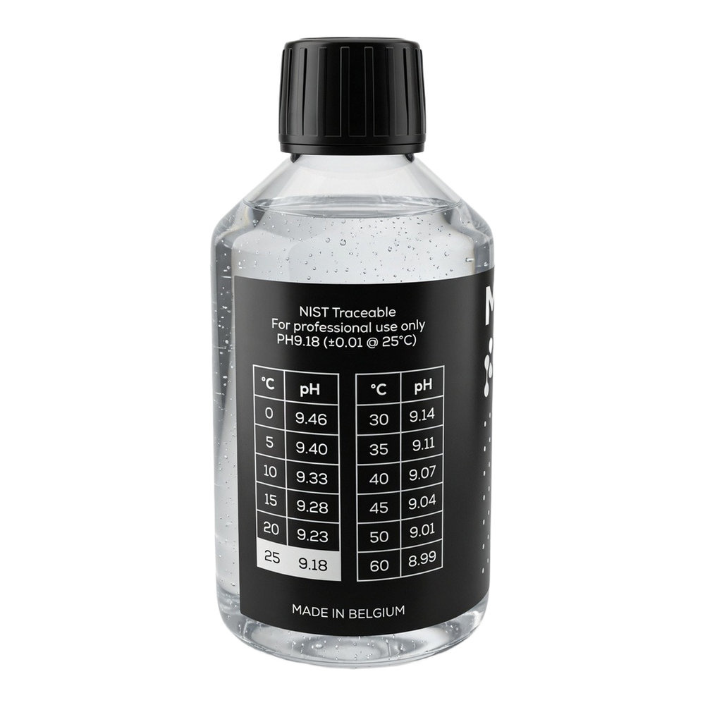 Kalibratievloeistof pH 9.18 250 ml voorkant