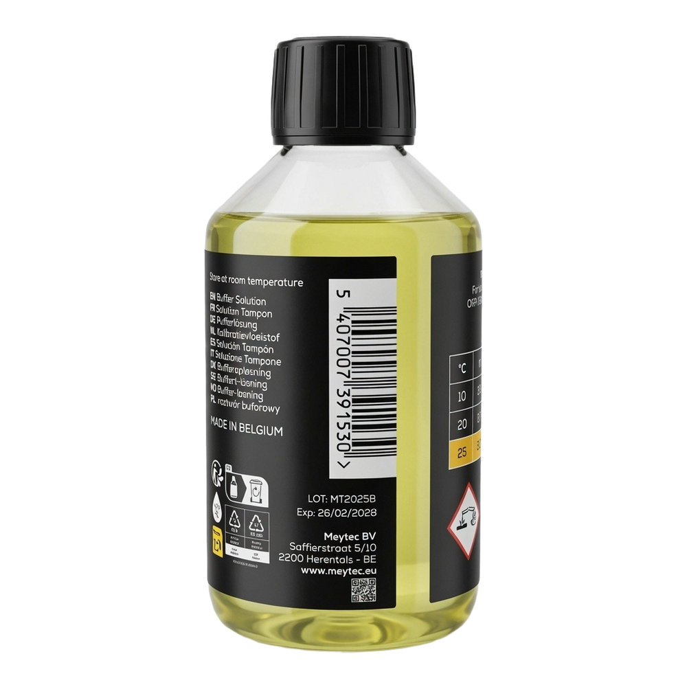 Kalibratievloeistof ORP 650 mV 250 ml etiket met barcode