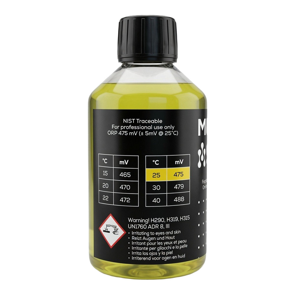 Kalibratievloeistof ORP 475 mV 250 ml voorkant