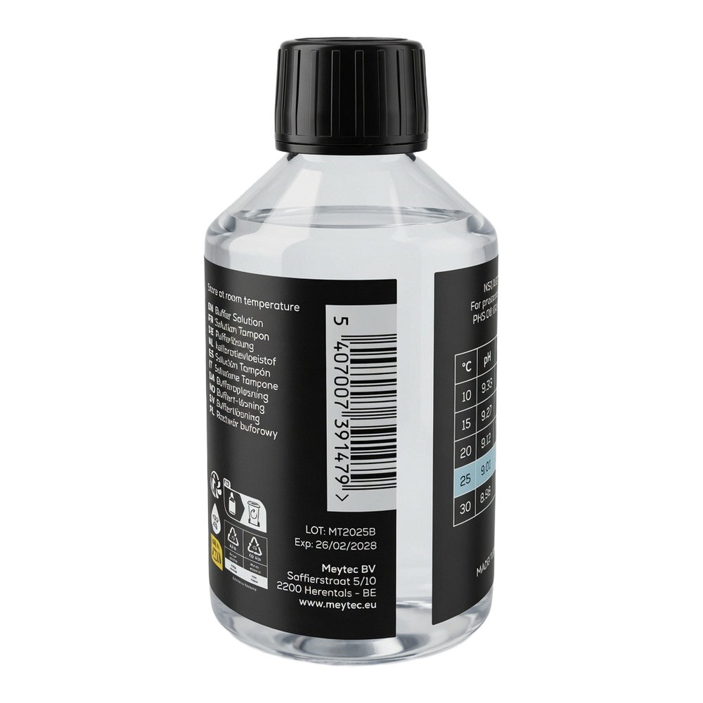 Kalibratievloeistof pH 9.00 250 ml voorkant