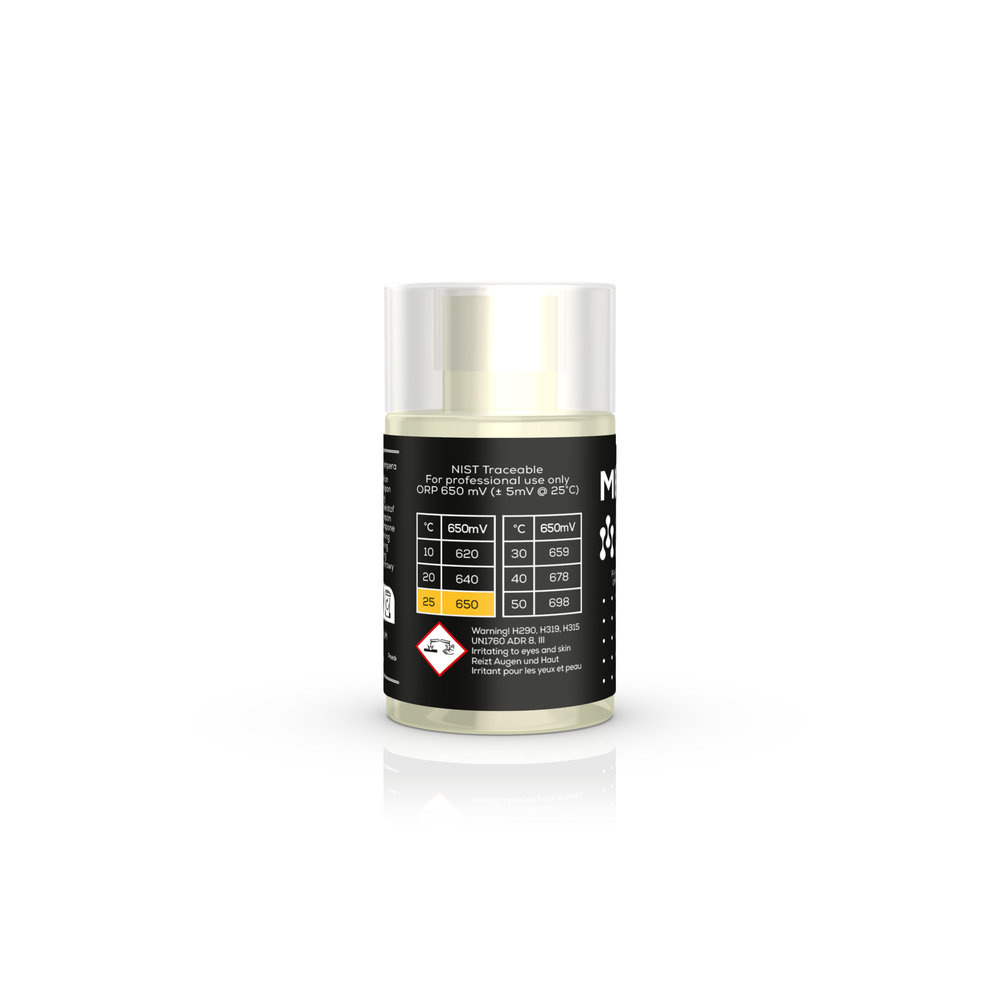 vloeistof solution solucion losung ORP 650mV Redox 650mV